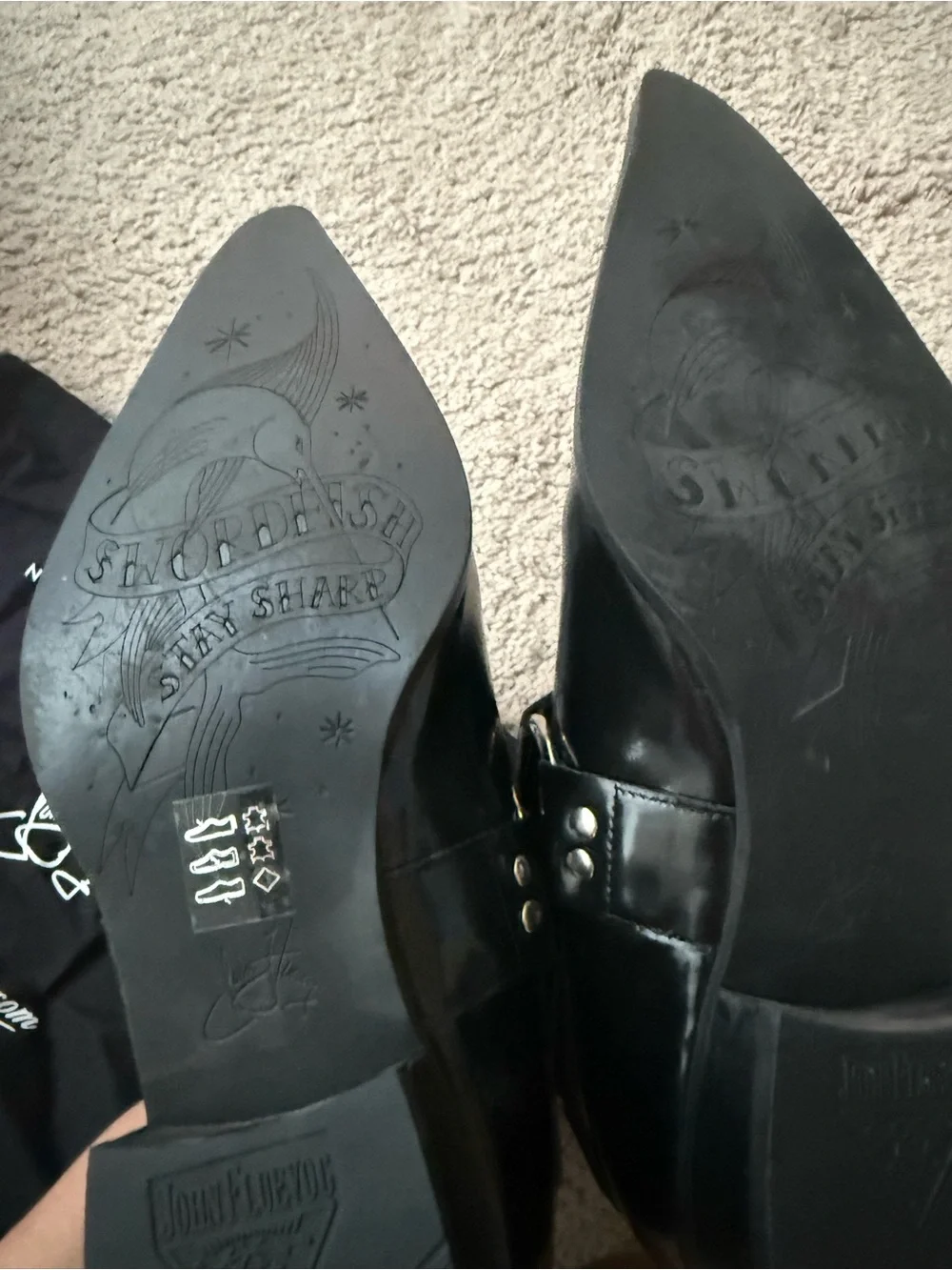 Fleuvog Priscilla Swordfish shoe - Picture 7 of 9